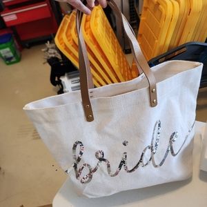 Bride tote